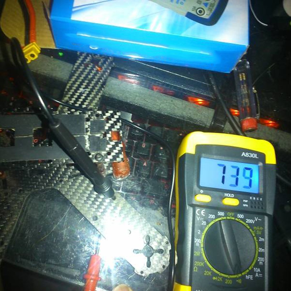 LCD Digital Multi Meters Volt Meter AC / DC Meter ... – Grandado