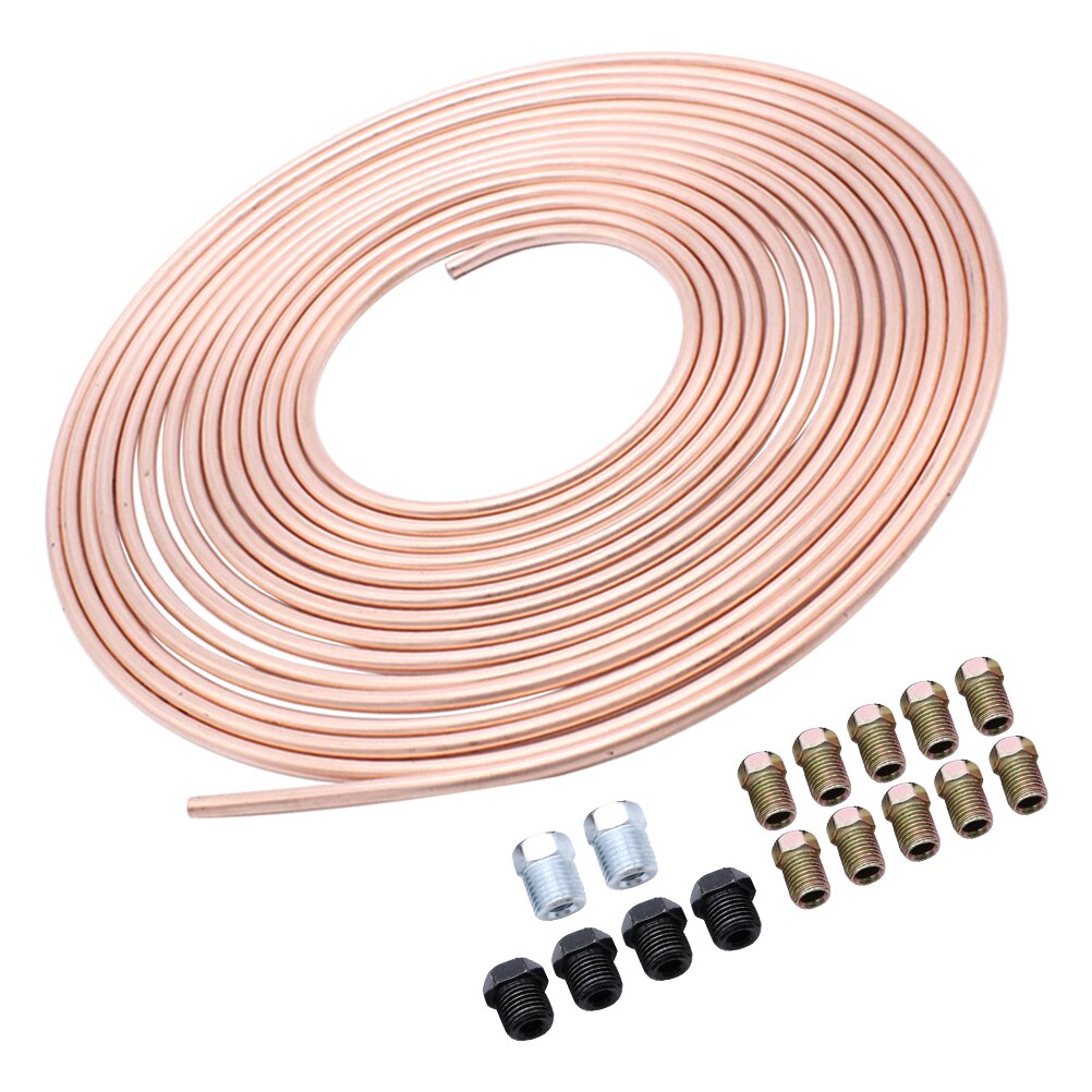 1 Set Car Brake Tube Brake Tubing Coil Auto Brake Line Flexible Brake Tube