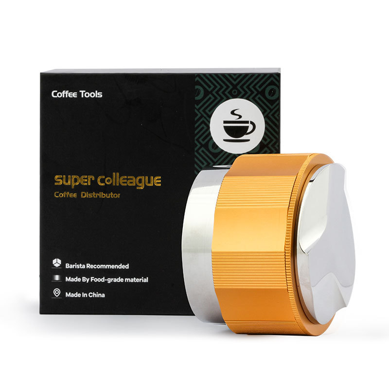 51 53 58 58.5mm Coffee Espresso Distribution Tamper Tool Coffee Distributor Tool Coffee Leveler Fits