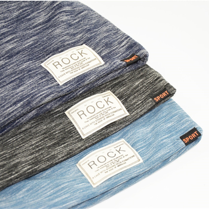 Women And Men ROCK Cloth Mark Hat Plus Cashmere Winter Hat For Women Warm Beanie 7 Colors Sports Ski Winter Caps