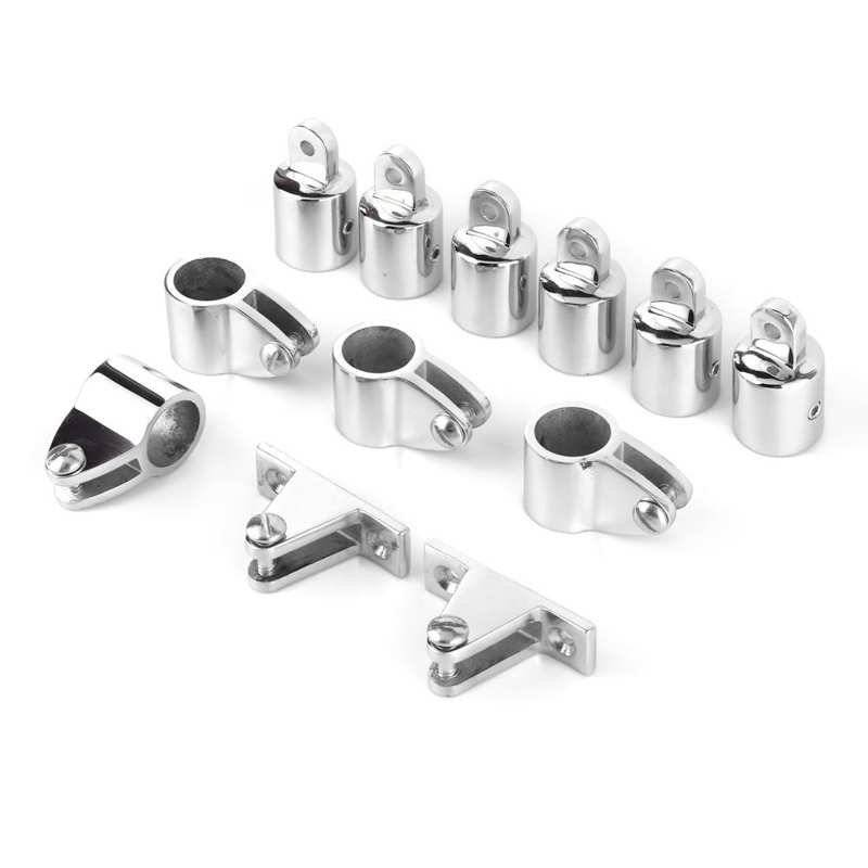 Marine Onderdelen Waaier Pomp/Set 6 Jaw Slide + 4 Eye End + 2 Dek Scharnier 3 ‑Bow Bimini fitting Boot Accessoires Water