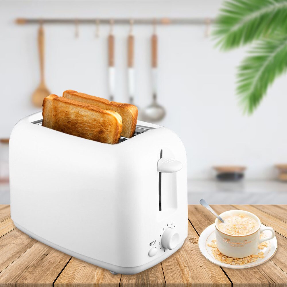 Automatic Breakfast Small Toaster Toaster Toaster Mini Multi-function Household 2 Slice Toaster Bread Machine Hamburger Grill