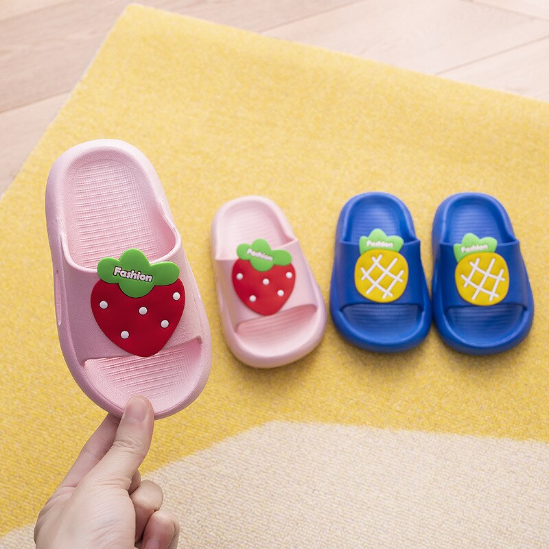 Sandalias deslizantes ligeras para niños y niñas, zapatillas antideslizantes de verano para playa, piscina, baño y ducha