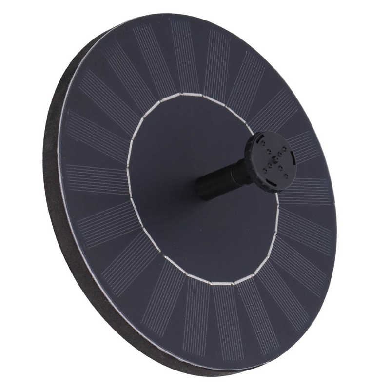 Solar Fountain Pumps Built in Battery Landscape Floating Pump for Aquariums for Gardens