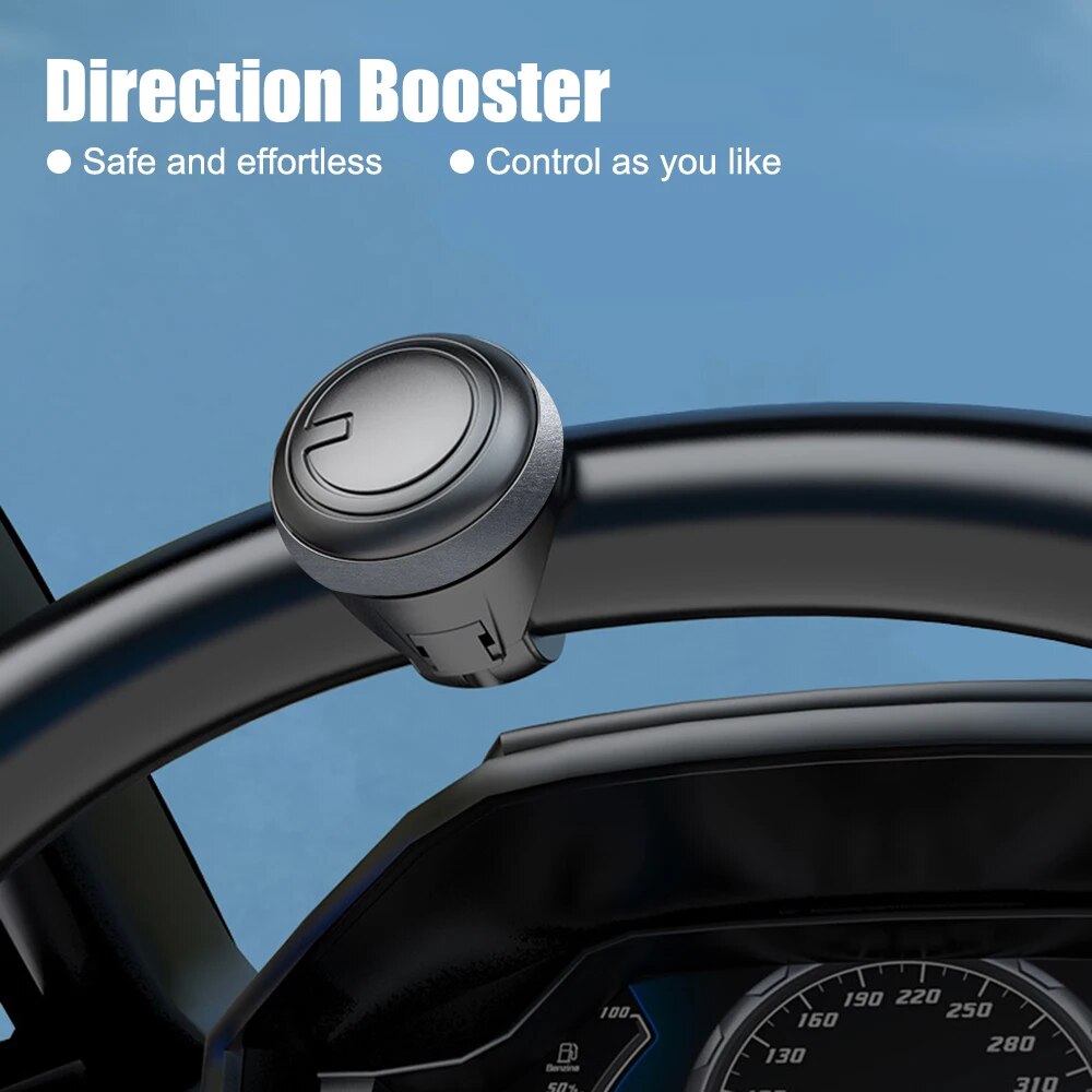Volante per auto Booster Ball Turning Spinner Manopola Cuscinetto Maniglia di alimentazione Rotante Accessori auto universali Kit di risparmio di manodopera