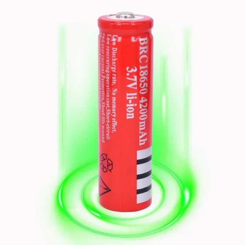 Original 18650 batterie 3,7V 4200mAh wiederaufladbare liion batterie für Led taschenlampe batery litio batterie + USB Ladegerät