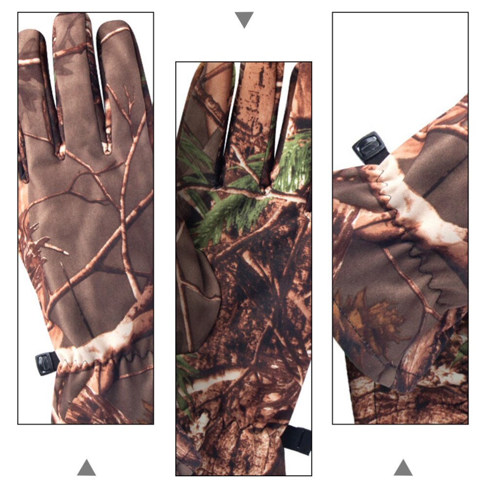 1 Paar Camo Volledige Vinger Outdoor Camouflage Gear