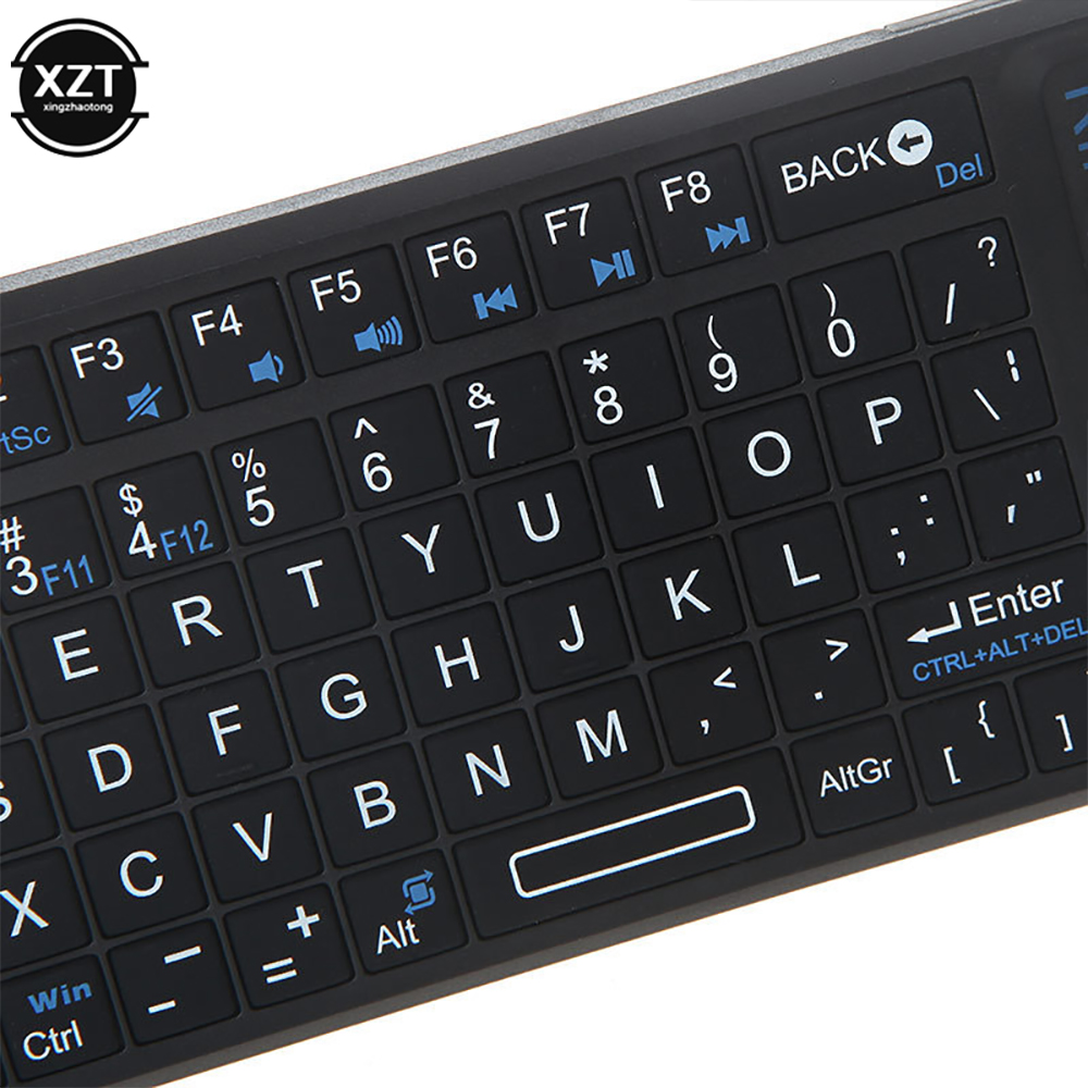 English Version 2.4GHz Wireless Keyboard Air Mouse With Touchpad Handheld Work for HTPC Smart Android TV BOX Mini PC