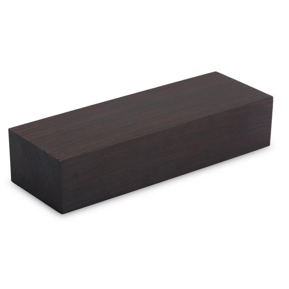 Afrikansk ebenholts knivhandtag material träämnen gitarrdelar 120*40*25mm