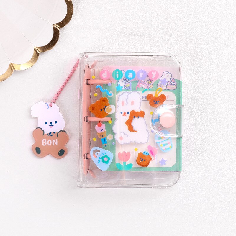 Cute 90 Sheet 3 Holes Loose-leaf Journal Notebook Diary Agenda To Do List Notepad Kawaii School Stationery: 3
