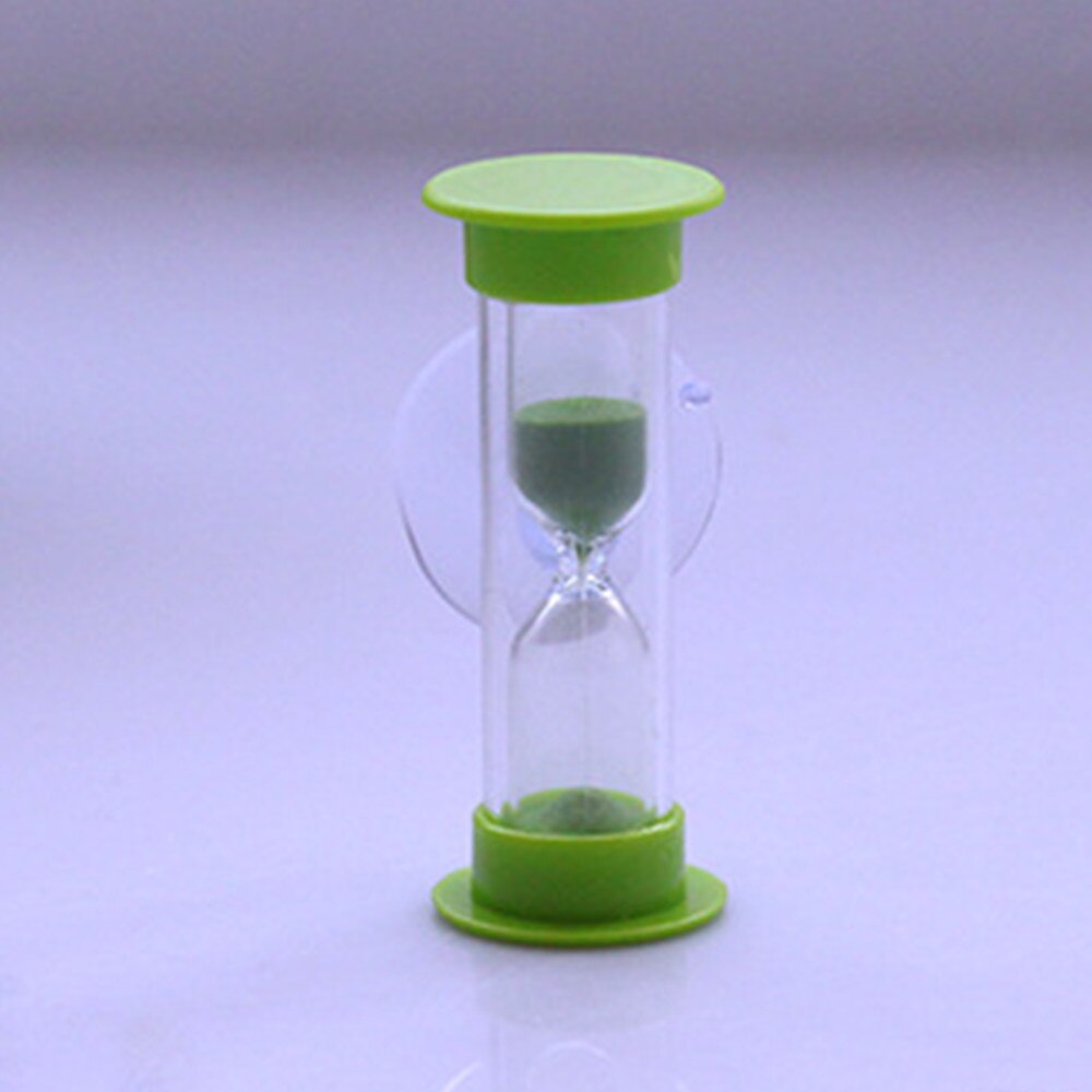 Douche Timer Speelgoed Met Sucker Praktische Zand Klok Baden Tool Gadget Handig Zandloper Abs Badkamer Accessoires Thuis: Green / 2min