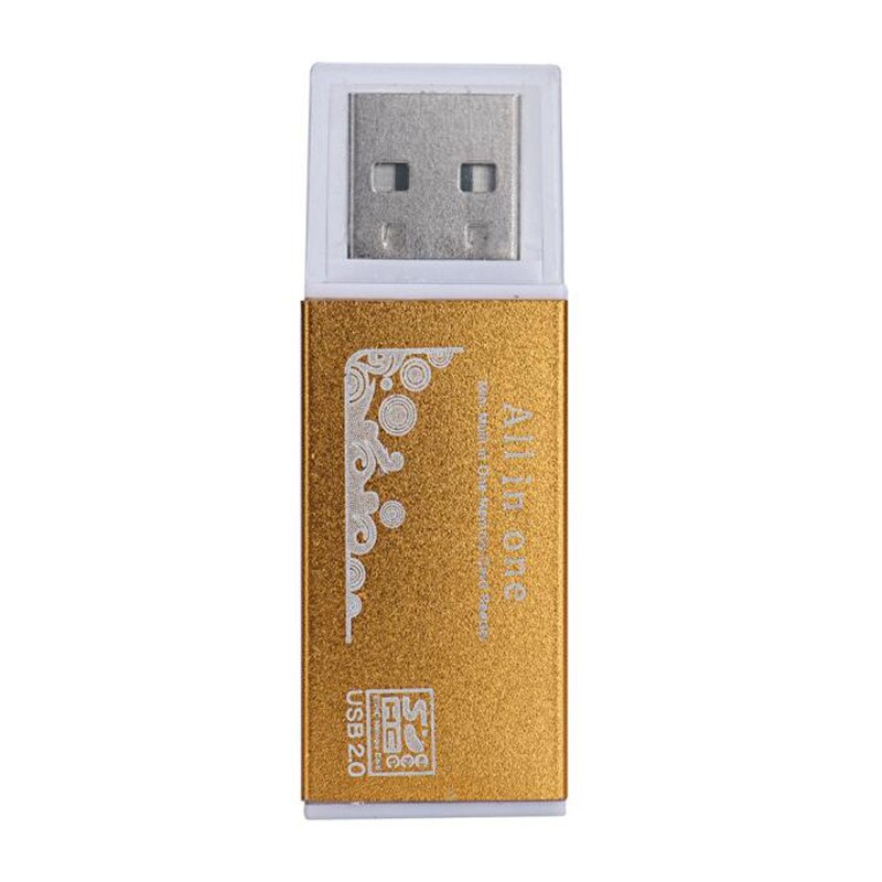 sd card reader laptop acces smart card computer USB 2.0 All In 1 Multi Memory Card Reader Lightweight Portable Mini z6: y