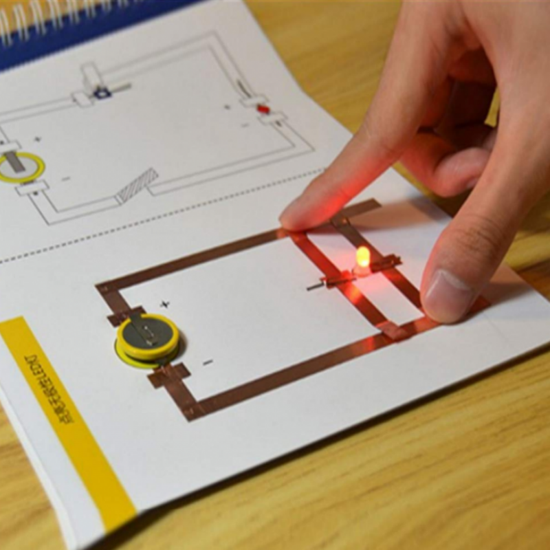 20M Copper Foil Tape Adhesive Single Sided Conductive Snail EMI Shielding DIY Circuit Electrical Repair Tapes