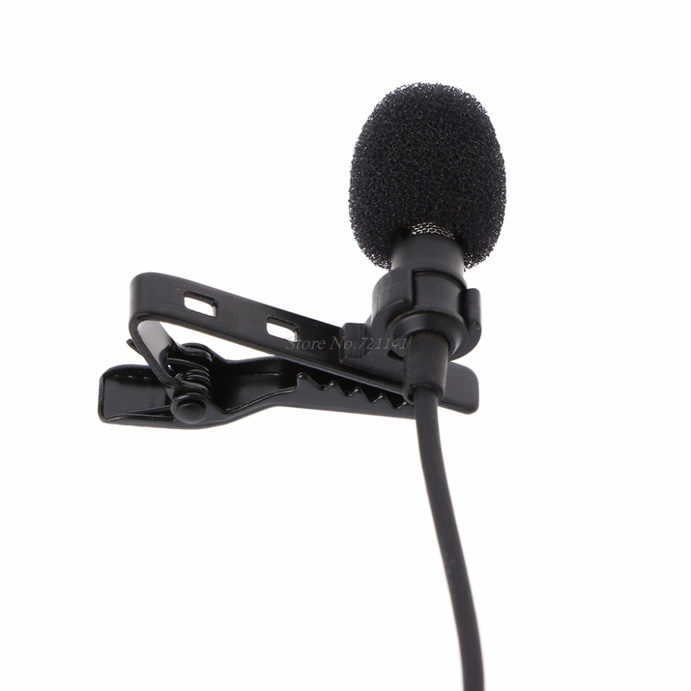 Lavalier clip-on revers håndfri mikrofon mikrofon til pc laptop tablet mobiltelefon