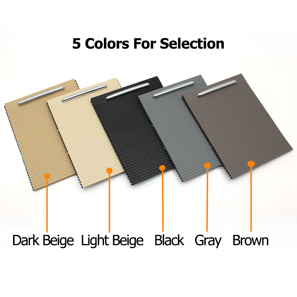 Interior Car Sliding Shutters Cup Holder Roller Blind Cover Replacement For Volkswagon VW Passat B6 B7 CC 3CD857503