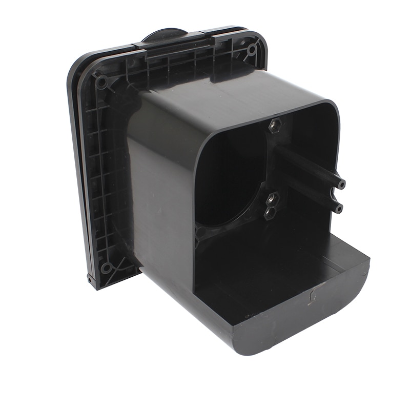 Rv tilbehør ekstern strømstik 220v-240v autocamper ekstern strøm interface 32a sort vandtæt ekstern strømboks ca.