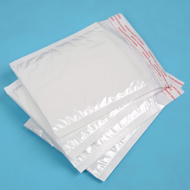 Bolsa de plástico de espuma blanca para sobres, sobres acolchados para envíos, con bolsa de correo de burbujas, bolsas de embalaje para , 13*15 cm, 50 unidades