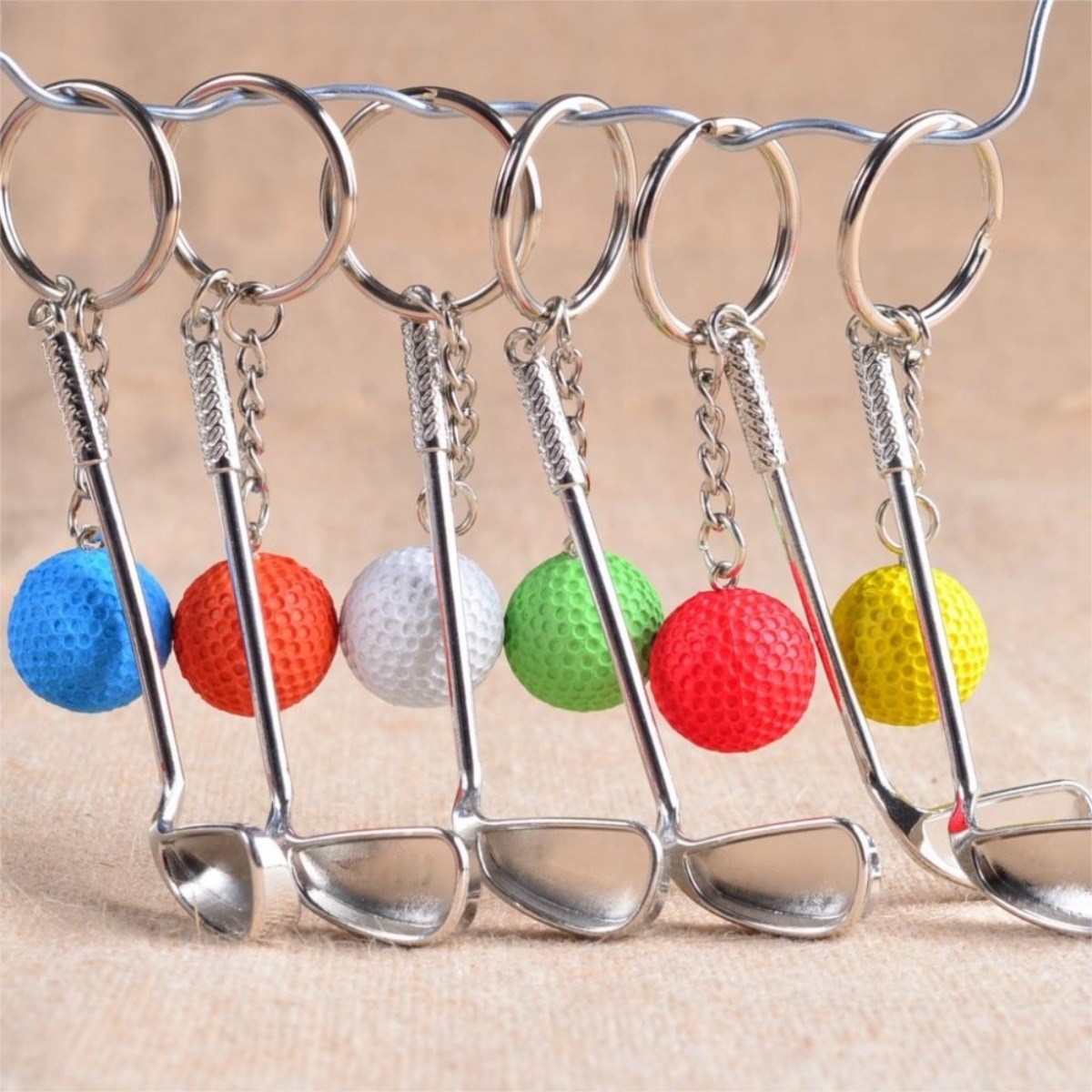 Mini llavero con colgante de raqueta de tenis, bonito llavero deportivo, buscador de anillos, accesorios Holer, para fanáticos de adolescentes