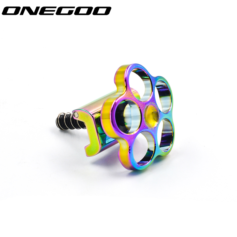 Foldble Bike Faucet Folding Buckle for Brompton C Buckle Rotating Folding Bicycle Rotary Button Bike Tools: Oil Slick