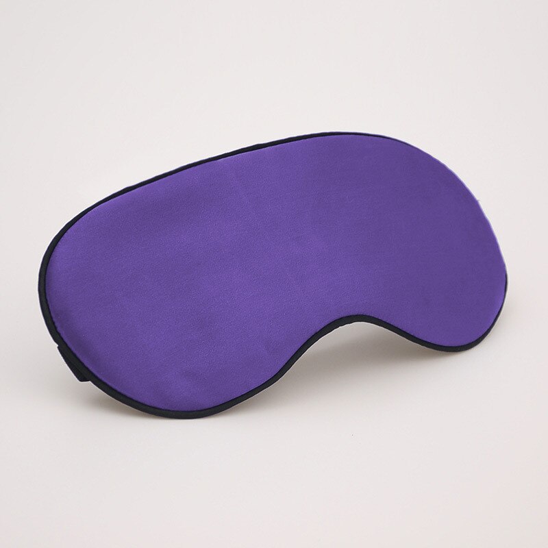 Schlaf Maske Natürliche Schlafen Seide Doppel-Seite Auge Maske Eyeshade Abdeckung Schatten Auge Patch Frauen Männer Weiche Augenbinde Reise zubehör