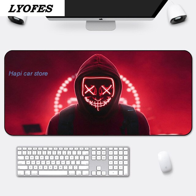 Office Mouse Pad Gamer Mousepad Gaming Large 80x30cm Computer Keyboard Mat for Mouse Deskpad for PC Desk Mats for Mice Carpet L1: 800x300x2mm F