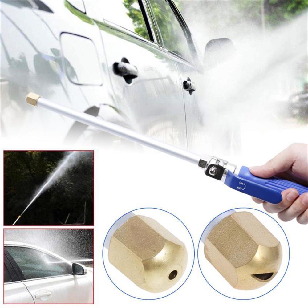 Hoge Druk Water Power Washer Spray Tuin Nozzle Spuit Water Slang Auto Wassen Cleaning Tools Toverstokjes Water Jet Tuin Plant