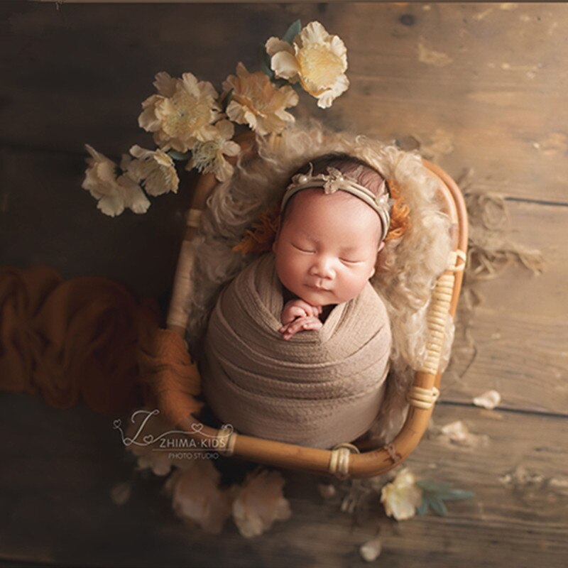 100%  ullmatter babyfotografering teppe nyfødt vikle bakgrunn flokati rekvisitter for nyfødte fotoseanse fotografi tilbehør