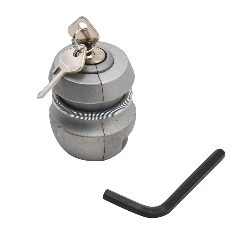 Auto Parts Trailer Lock Anti-Theft Device Insertable TraIler Hitch Lock Heavy Duty Coupling Security Caravan Tow: Default Title