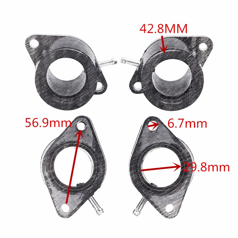 Xj750rh seca 1981 karburatorholdere indsugningsmanifold til yamaha  xj 650 750 xj650 xj650j maxim  xj750 xj750j xj750k 1982 - 1983