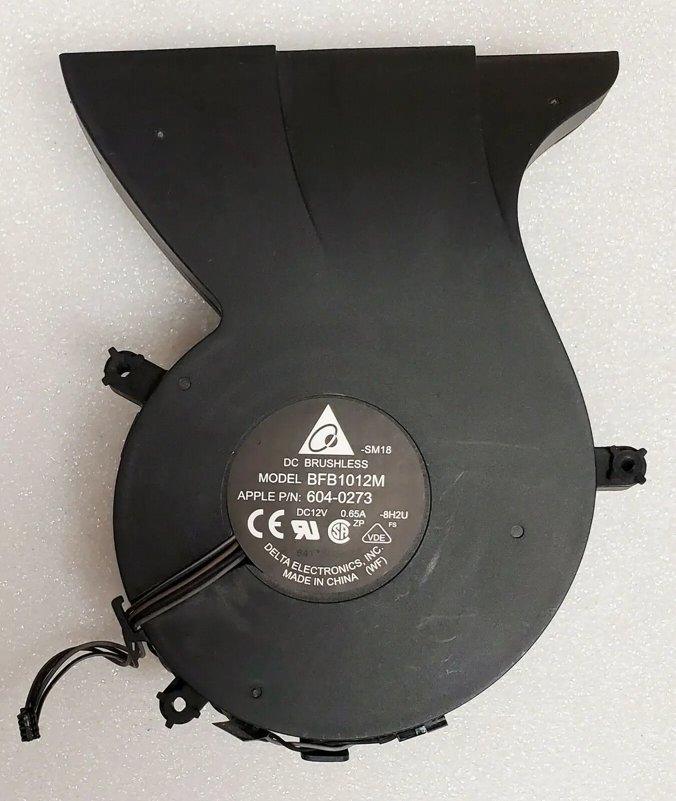 CPU Cooler Fan Used For Apple IMAC 24" A1225 BFB1012M -8H2U DC 12V 0.65A 604-0273 620-4335 620-3941 922-8153 Radiator