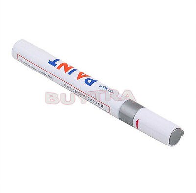 8 cores branco à prova dwaterproof água de borracha tinta permanente caneta marcador pneu carro piso ambiental pintura