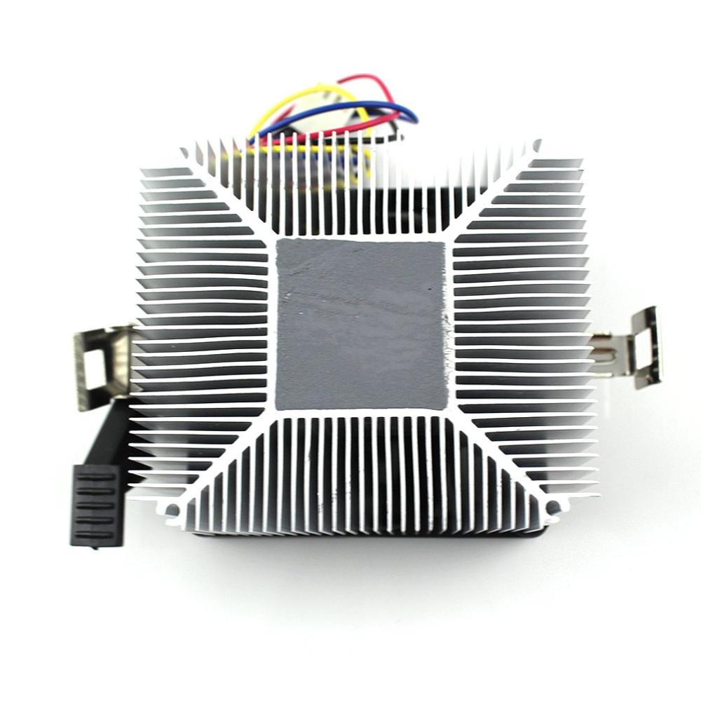 Universal Aluminum Super Quiet Computer PC Silent Cooler CPU Cooling Fan Hydraulic Bearing Heat Sink Radiator