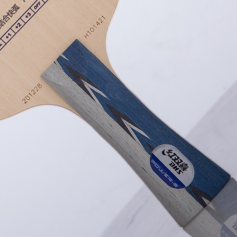 DHS PG9 POWER.G9 PG 9 7-Ply OFF++ Table Tennis Blade for PingPong Racket de mesa same with Hurricane Long