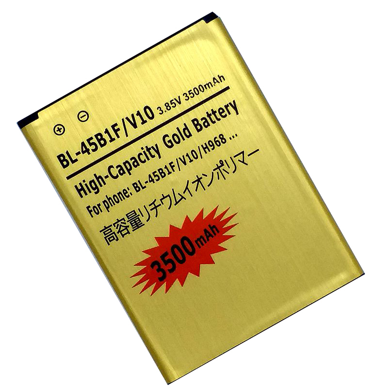 BL-45B1F Replacment Battery for LG V10 H968 H961N F600 H900 H901 VS990 H961 BAK-110 F600L F600S Internal Batteries Accumulator