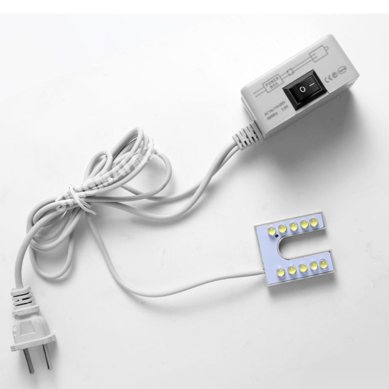 Naaimachine Licht COB 8W Met 48 LED - Flexibele Zwanenhals Werklamp Met Magneet