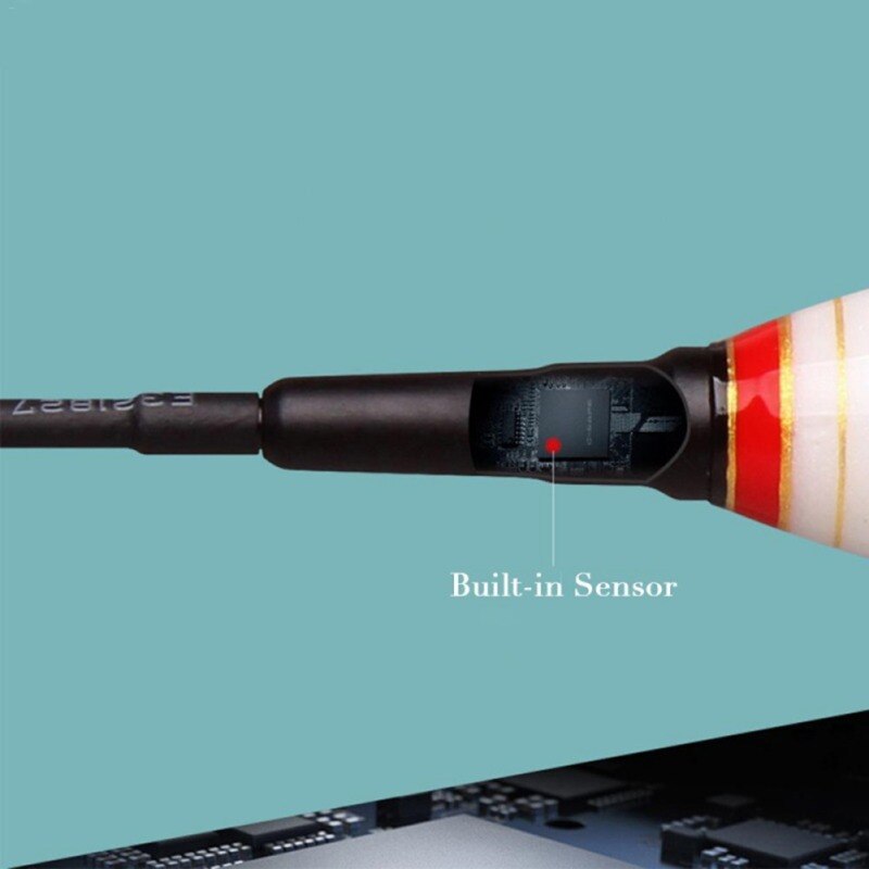 Smart Fishing Float Gravity Sensor Electric Glowing Automatically Color Changing Remind Night Luminous Floats Bobber