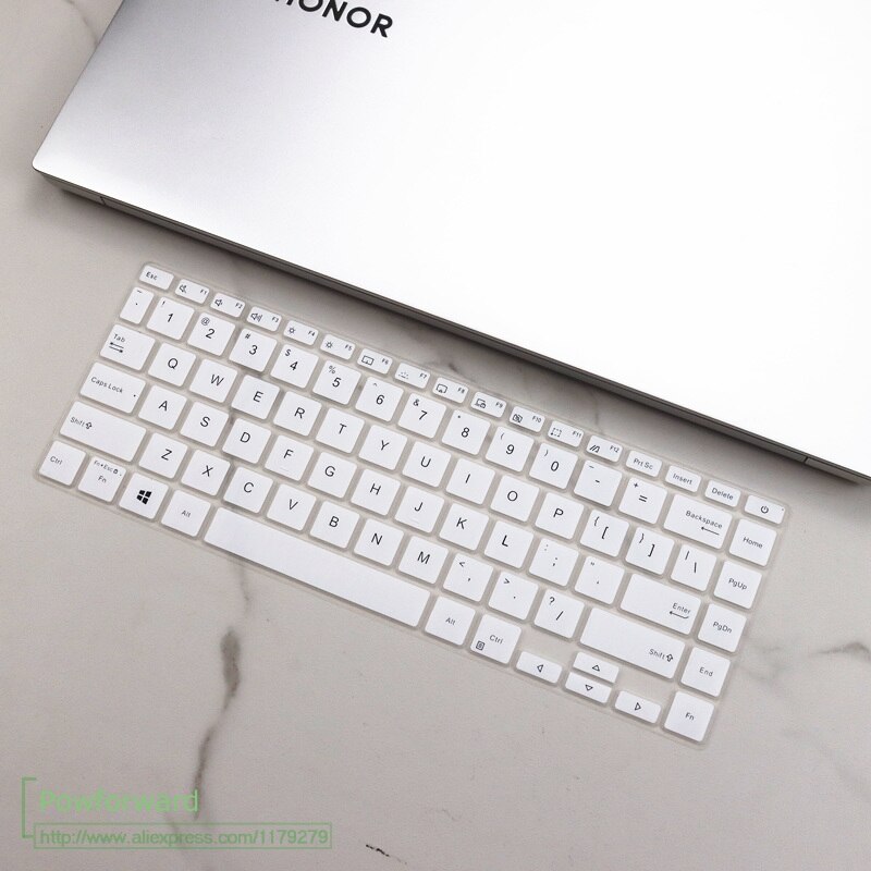 Siliconen Laptop Cover Skin Protector Voor Asus Vivobook Flip 14 TM420IA TM420 Ia TM420I: white