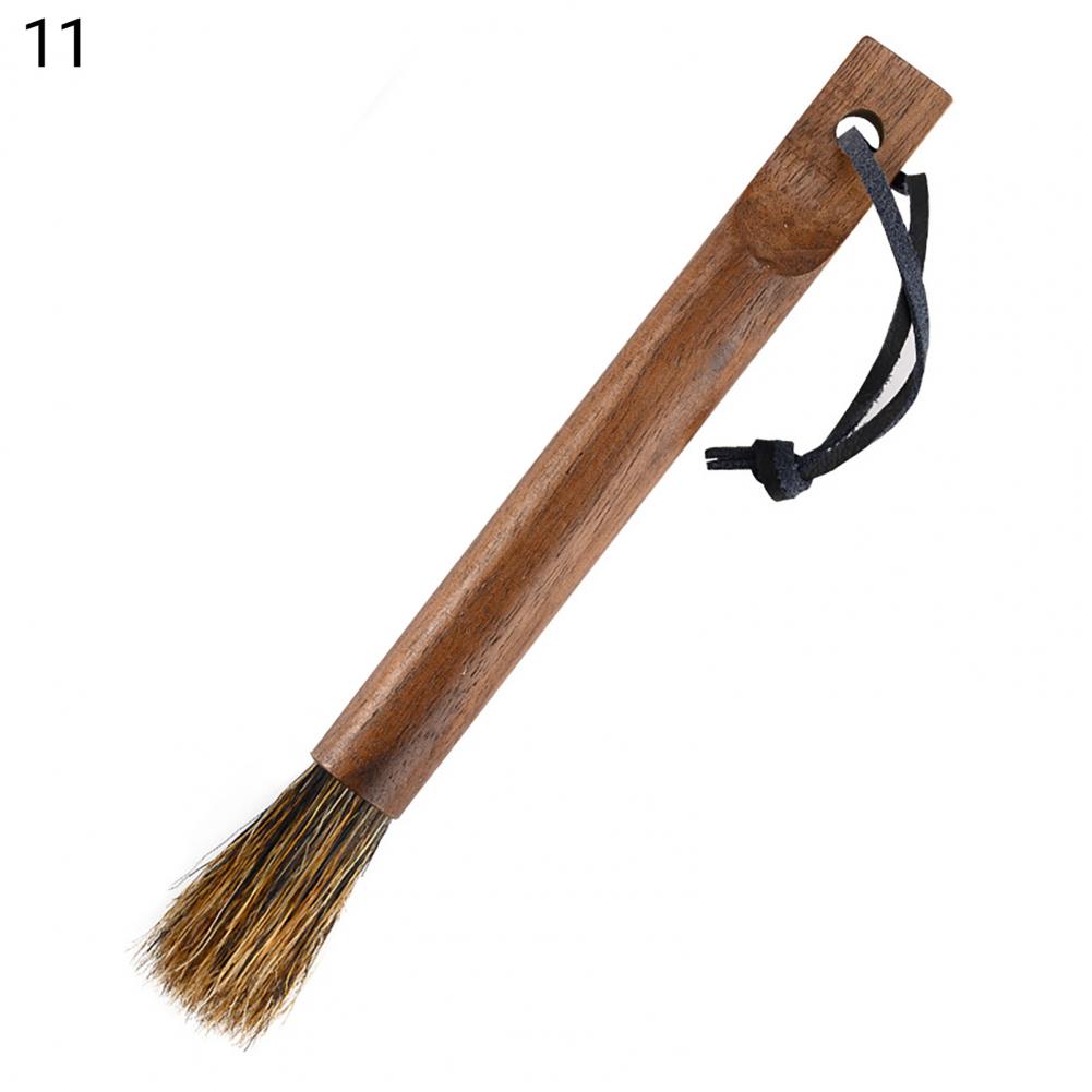 Limpiador de cafetera de mango largo, cepillo de limpieza de cerdas densas que ahorra trabajo, cepillo para elaboración de café, accesorios Barista: 11