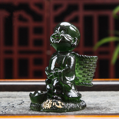 Home Color Change Tea Pet Water Spray Little Monk Chinese Tea Mini Tea Pet Decoration: 1