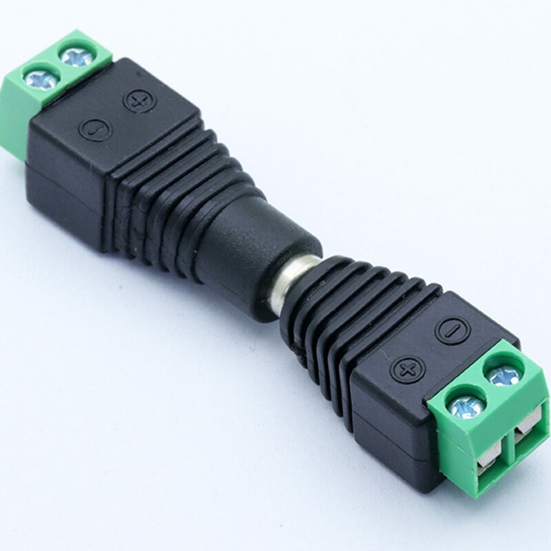 thumbnail image 2 of 10 Pack 5.5mm X 2.5mm DC Power Male Plug Adapter With Screw Nut For Cable 2 of 3
