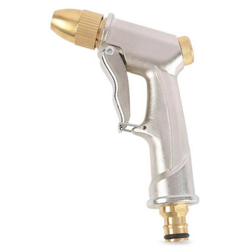 1pcs Car Washer Jet Garden Washer High Pressure Power Water Washer Hose Nozzle Washing Sprayer Watering Spray Sprinkler Cleaning: Gold