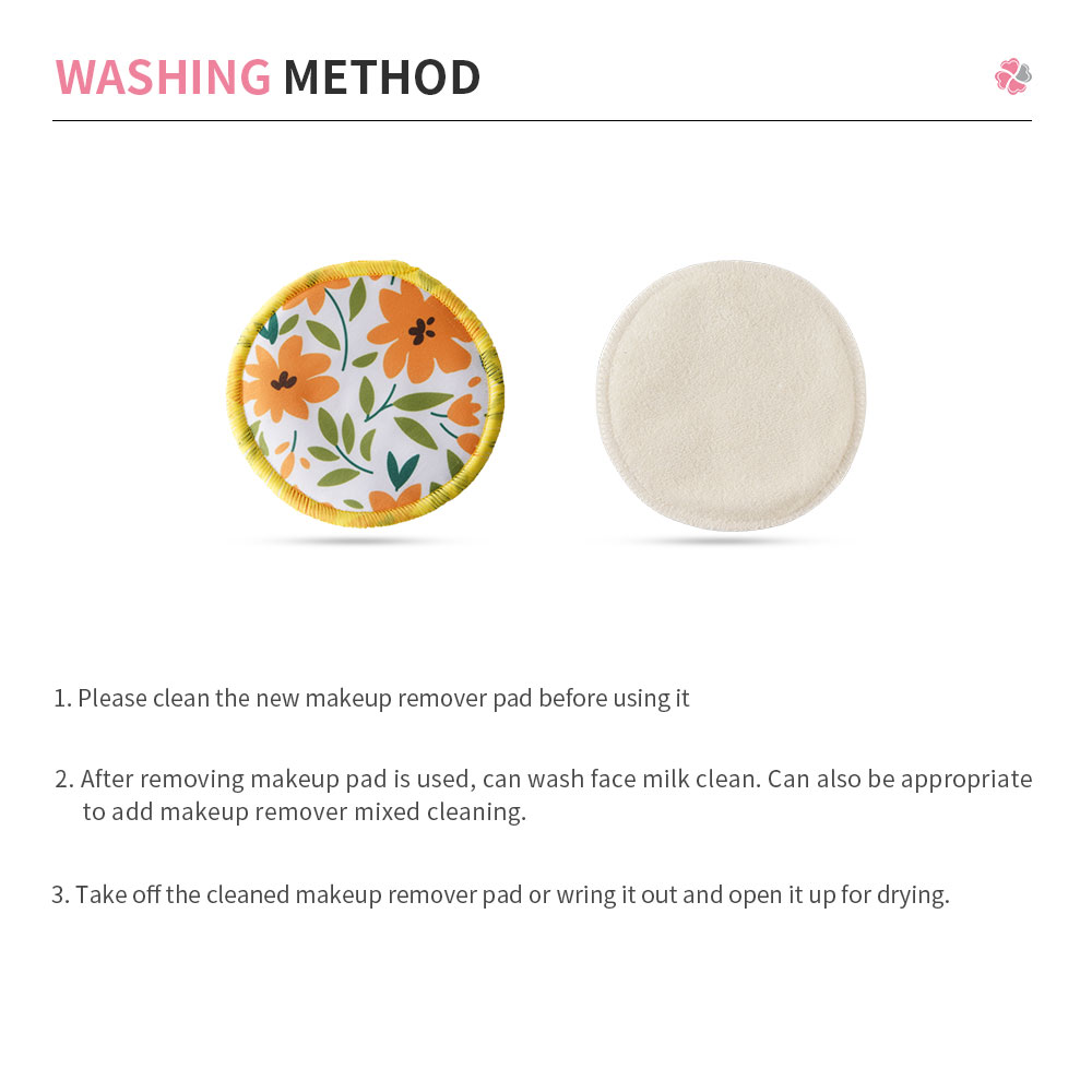 Mora Mona 6 Stks/set Zacht Ademend Bamboevezel Verpleging Pads Wasbare Zoogcompressen Voor Borstvoeding Vrouwen En Borstvoeding