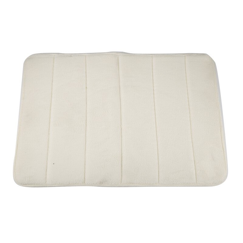 1Pc 40X60Cm Thuis Badmat Antislip Badkamer Tapijt Zacht Koraal Fleece Memory Foam Tapijt mat Keuken Wc Floor Decor