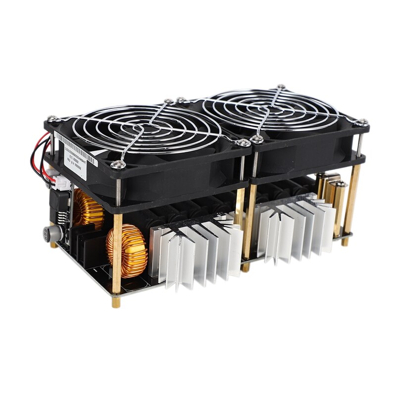 2000W 50A ZVS moduł nagrzewnicy indukcyjnej płyta grzewcza sterownik Flyback cewka rozpraszająca podwójny wentylator z rura miedziana: Default Title