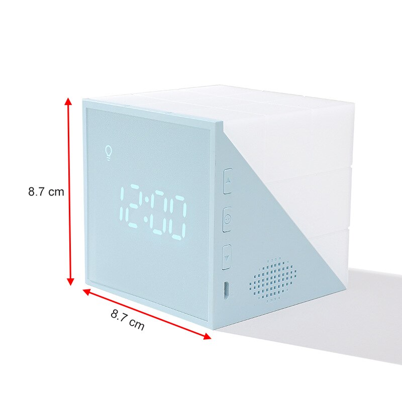 Voice Control Intelligent Alarm Clock Wake Up Ligh... – Grandado