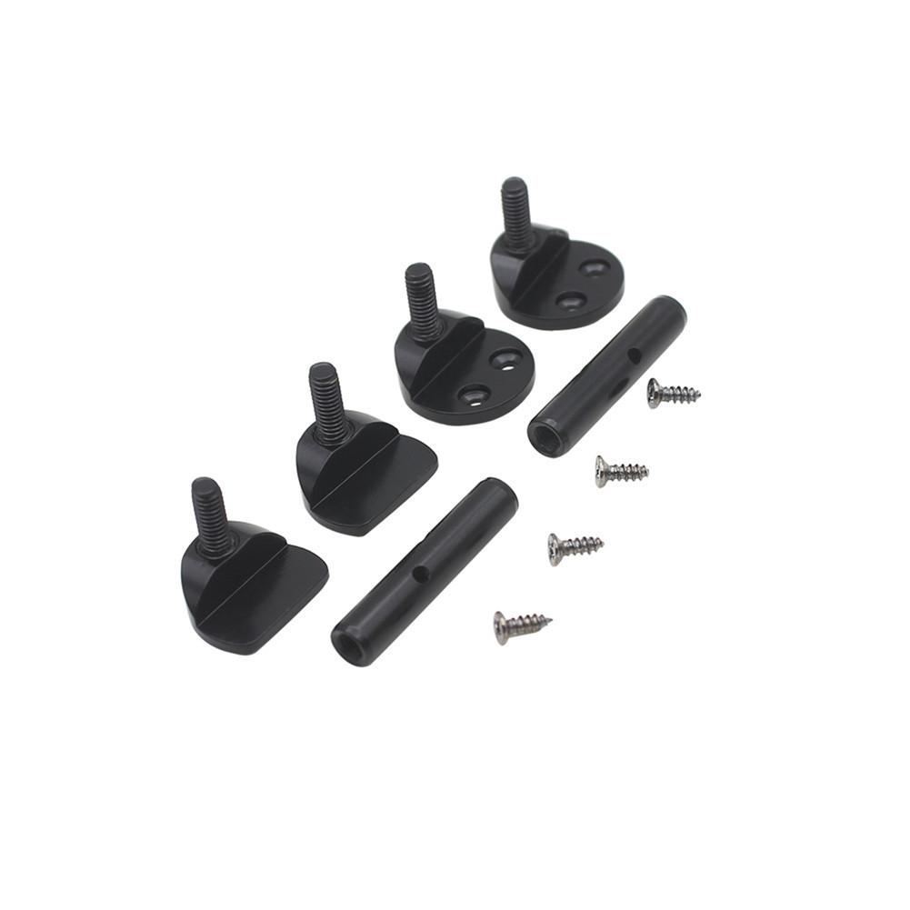 2 stks/set Viool Verstelbare Plating Koper Chinrest Klemmen voor 3/4 4/4 Viool Schroeven Viool Accessoire Kit