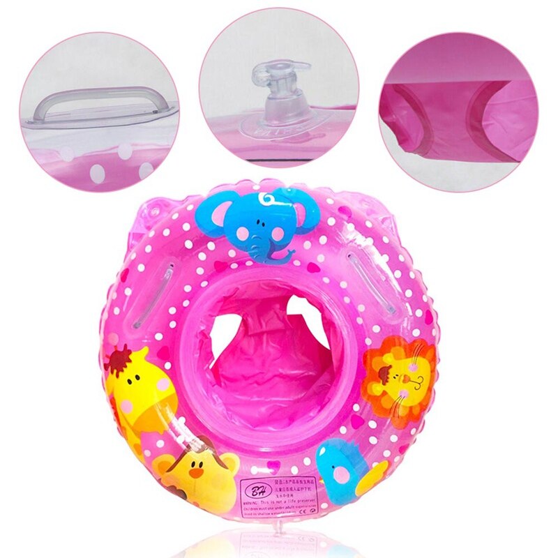 Kinder Schwimmen Ring Baby Aufblasbare Schwimmen Ring Schwimm 1-4 Jahre Alt Kind Cartoon Spielzeug Sitz Gelegentliche Muster