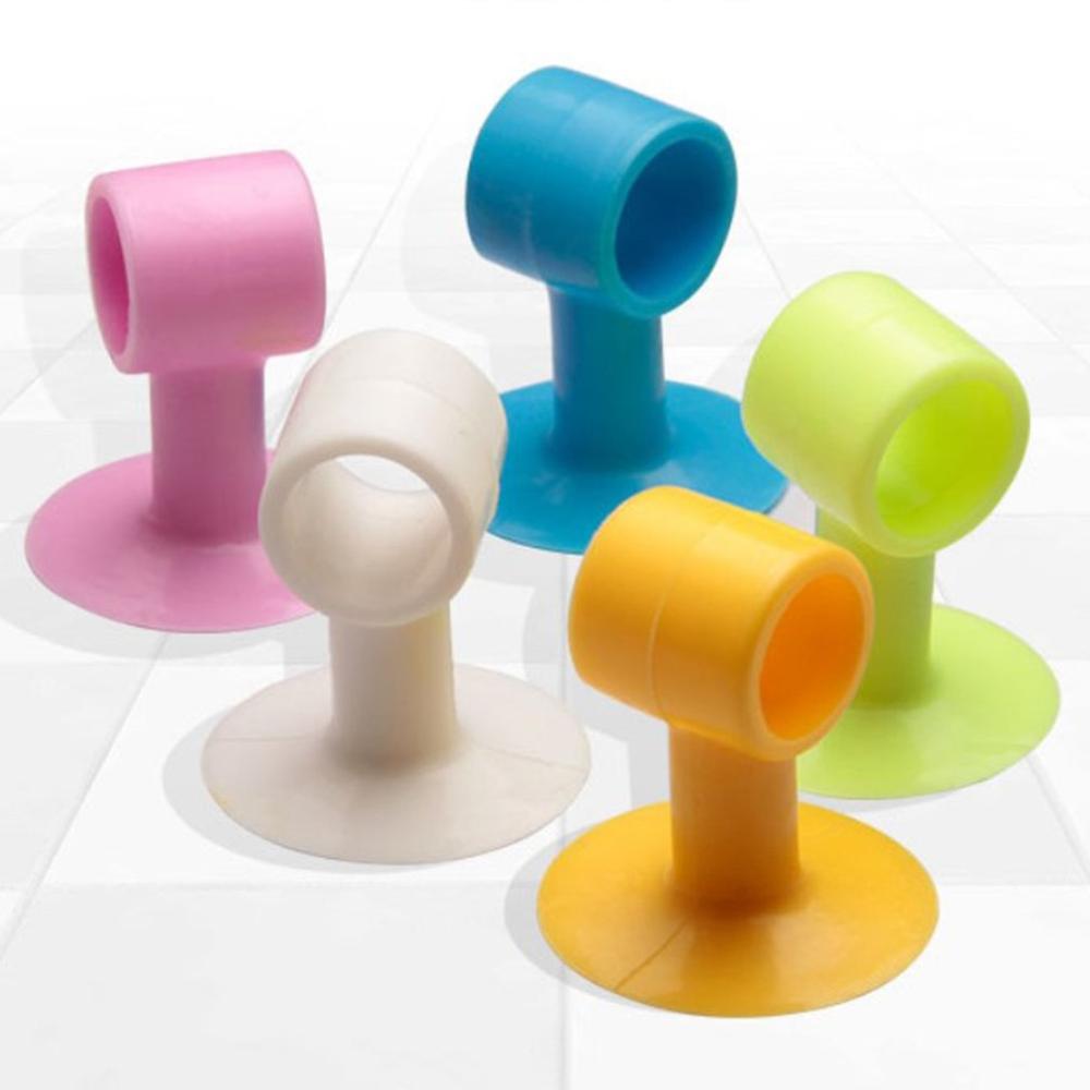 Siliconen stop deurkruk anti-botsings beschermwand rubber pad