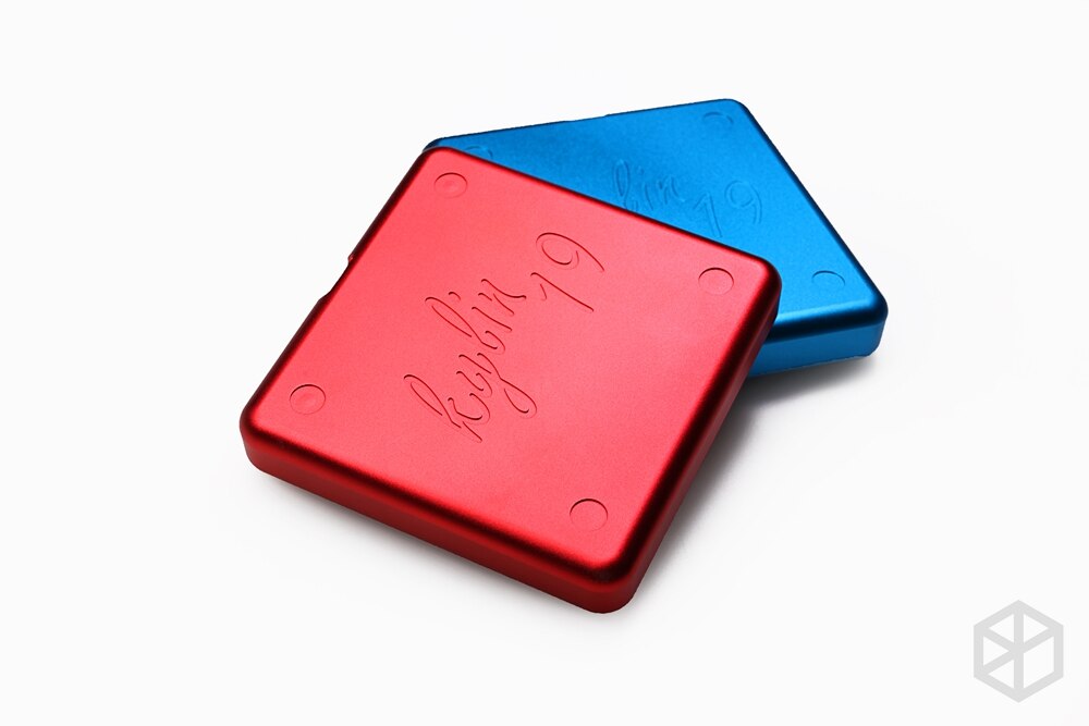Anodized Aluminium cubic case for bm16a bm 16 bm16 keyboard acrylic panels stalinite diffuser can support Rotary brace supporter