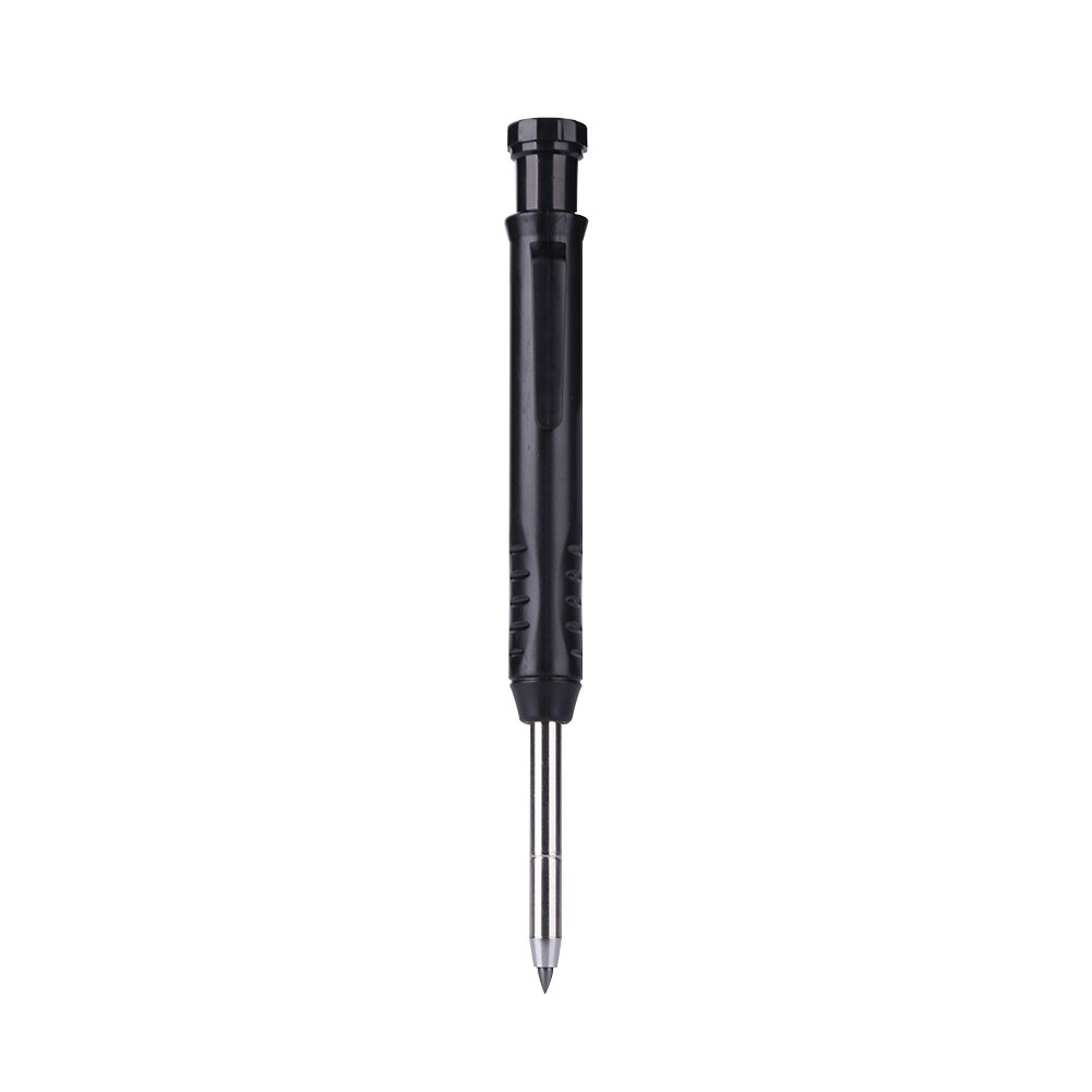 Solid Carpenter Pencil Set Woodworking Tools Mechanical Pencil 3 Colors Refill Construction Job Tools Carpentry Marking Scriber